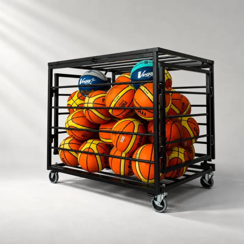 THREE 30-Ball Foldable Ball Cart THREE 30-Ball Foldable Ball Cart